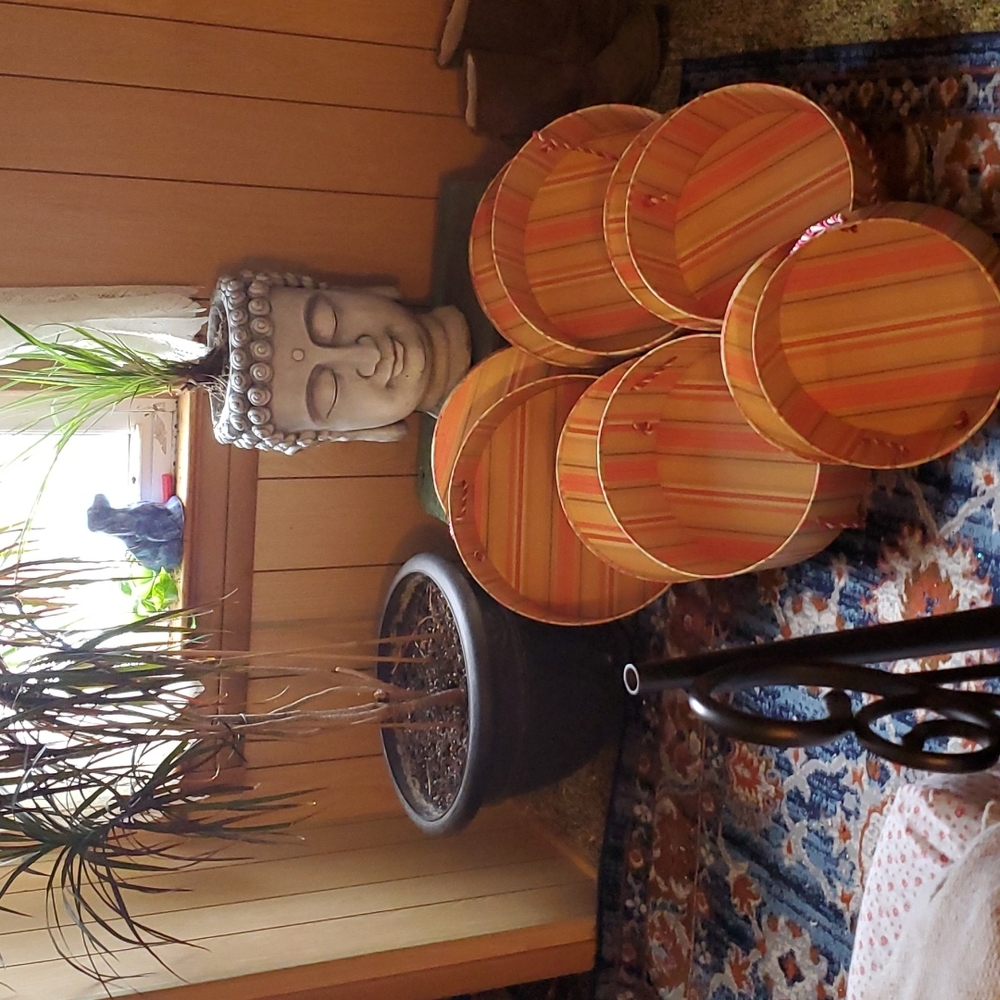 Group of 5- Hat Boxes with lids